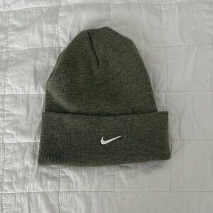 Nike Dark Green Knit Beanie